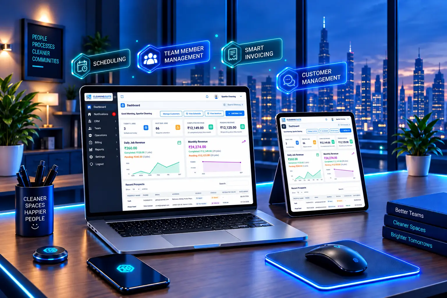 Service Business Operations Admin Desk